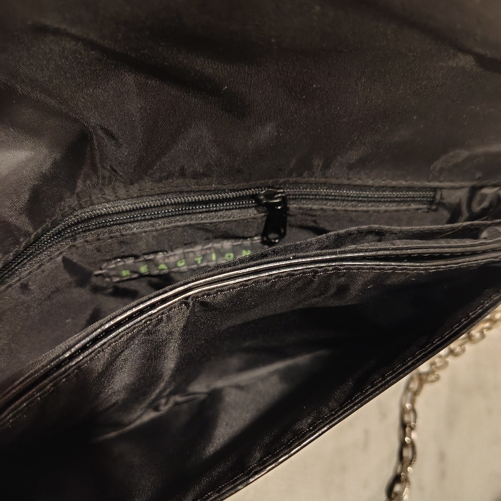 Kenneth Cole Reaction Patent Leather Shoulder Bag - Picture 7 of 9